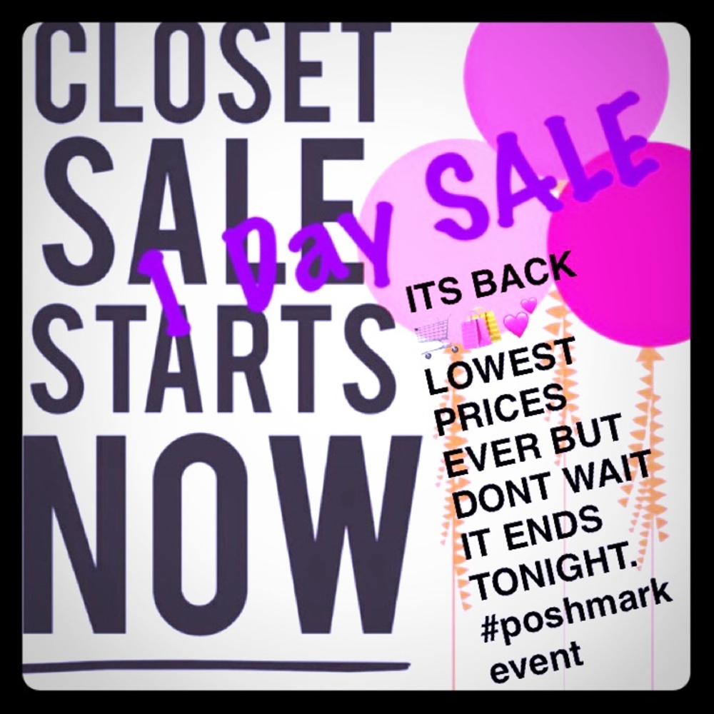 ONE DAY SALE